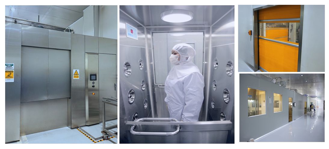 IVCO clean room entrance